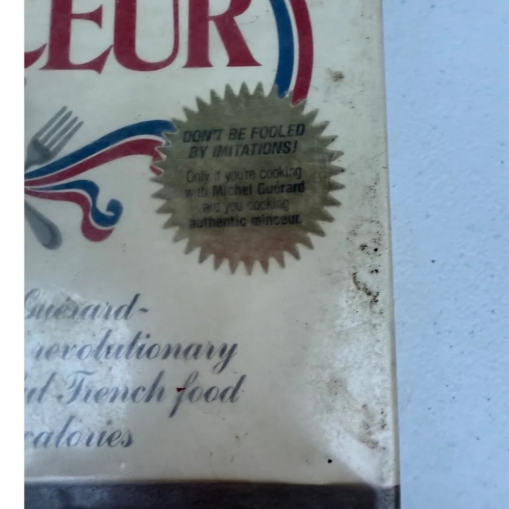 Michel Guerards Cuisine Minceur Hardcover Cookbook 1976 French Healthy Cooking